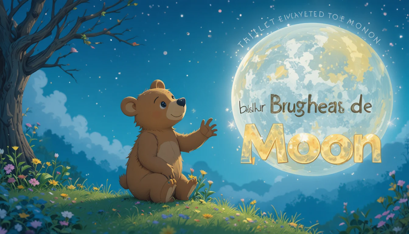 Kids Bedtime Story: The Little Bear Who Wanted to Touch the Moon
